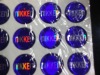 hologram sticker adhesive label dome sticker puffer epoxy resin 3D sticker