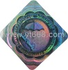 hologram sticker with sequential numbers