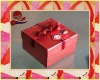 honey red gift paper box