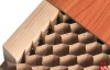 honeycomb paper core using in door stuffing