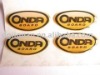 hot dome sticker labels