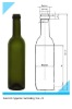 hot selling glass champagne bottle