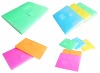 hot selling stationery plastic file folders with button