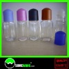 hot shape 50ml glass roll on bottle