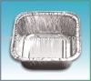 household aluminium foil container