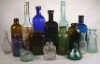 household group glass bottles