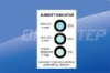 humidity indicator card in LED