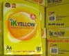 ik yellow a4 copy paper 80gsm,75gsm,70gsm