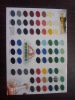 industrial paint color card