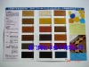 industrial painting color card