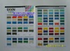 industrial painting color card