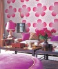 interior flower wallpaper printing service