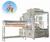 jelly/milk/yogurt/fruit juice/fruit grain/edible oil/condiment/washing chemical self-supporting bag filling capping machine