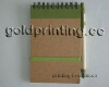 kraft paper spiral notepad