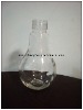 lamp shaped wine glass bottle