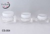 latest pretty clear cosmetic glass jars for women