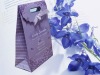 lavender  paper gift  bag printing