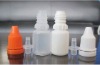 ldpe10ml  white bottle with orange tamper cap