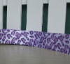 leopard grain printed ribbon