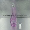 light purple perfume glass bottle with 35ml