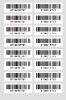 logo barcode sticker label