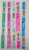 logo printed paper twist ties