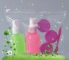 lovely cosmetic travel bottle set