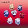 lovely many kinds of colors heart-shaped aluminum foil container 145037