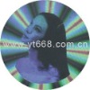 low frequency  hologram sticker