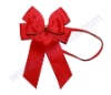 luxury double ribbon bow with elastic