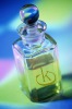 luxury glass perfume bottle