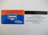 magnetic stripe card