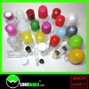 many different shapes glass Roll on bottles for deodorant