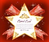 merry christmas card for greeting and invitation made by UV printing