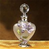 metal crystal perfume bottle