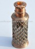 metal perfume bottle