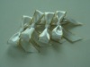 metallic ribbon bow
