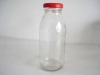 milk glass bottle