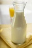 milk  glass bottle