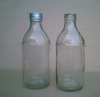 mineral water glass bottle