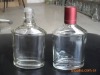 mini 250ml glass spirit bottle