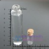 mini glass corked bottles