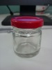 mini glass honey jars 50ml with lug cap