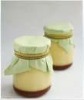 mini pudding glass bottle, sweet design