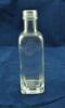 mini square glass bottle for liquor, alcohol drink 50ml