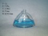 ml perfume empty clear glass bottle