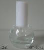 nail polish bottle with milky cap