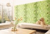 natural green plant wallpaper printing service