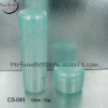 new blue glass cosmetic bottle CS-045