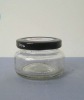 new design glass jar